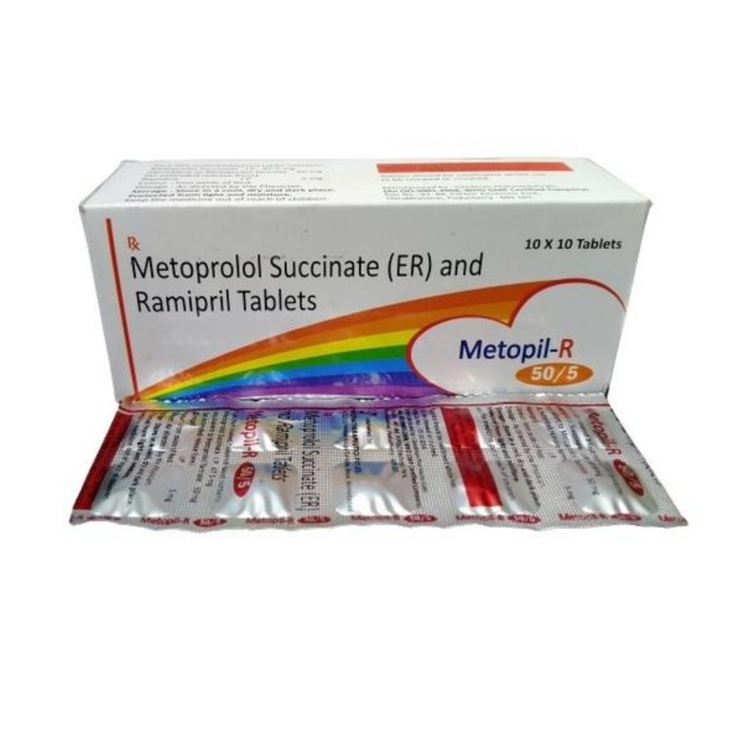 Metopil R 50mg/5mg Tablet ER